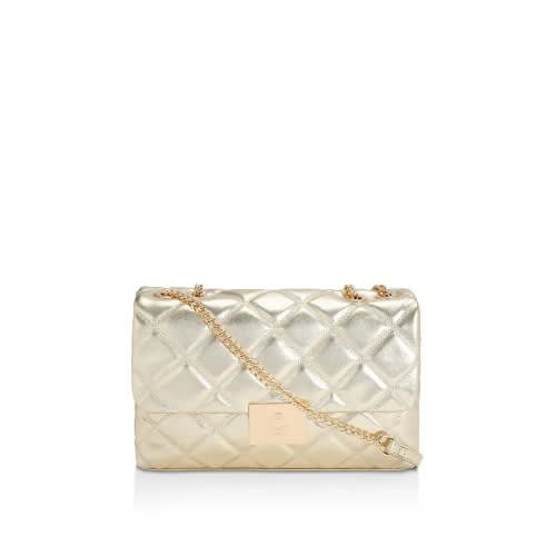 Carvela gold bag best sale