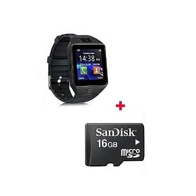 dz09 smart watch memory card