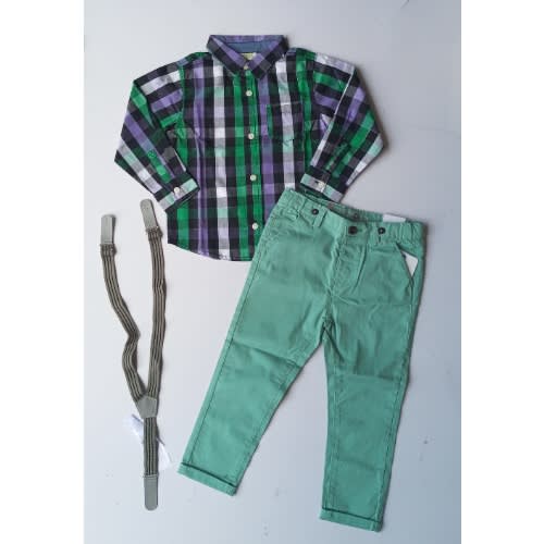 Shirt and chinos 2025 for baby boy