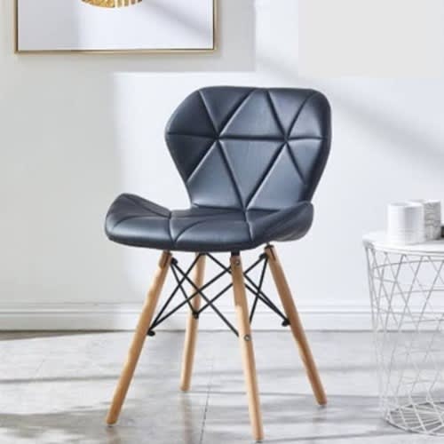 Padded Leg Dinning Chair - Black | Konga Online Shopping