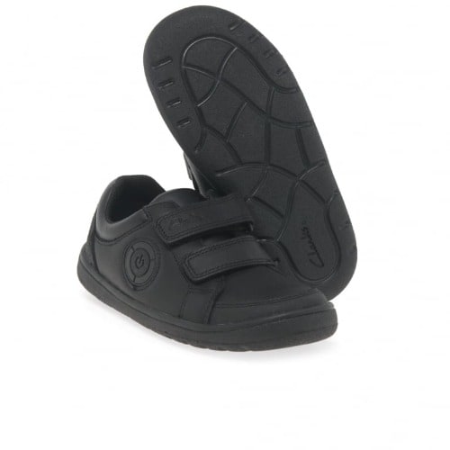 Clarks Fuzzle Pop Shoes - Black | Konga 
