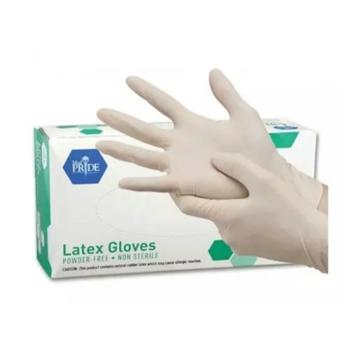 examination hand gloves