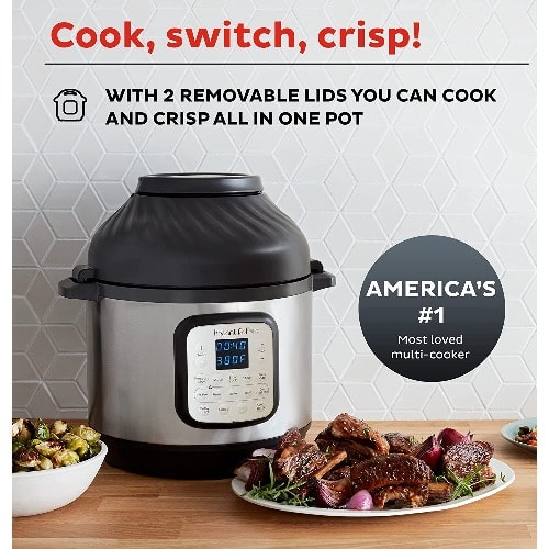 Instant Pot 11 in 1 Multi purpose Pressure Cooker Air Fryer