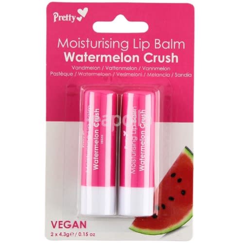 Pretty Moisturising Lip Balm Watermelon Twin Pack 4.3g Konga Online