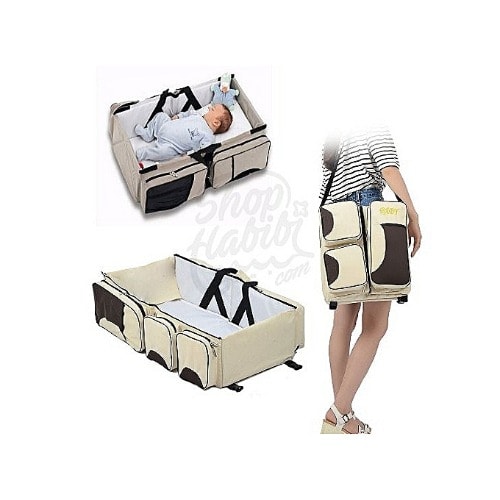 baby bag and bed 2 in 1