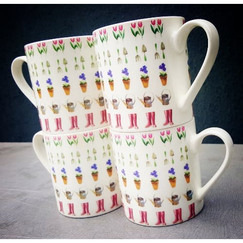 Sainsbury's Her Gardening Mug 4 Set Konga Online Shopping