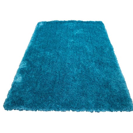 Fluffy Thick Blue Shaggy Center Rug 5x7ft Konga Online Shopping