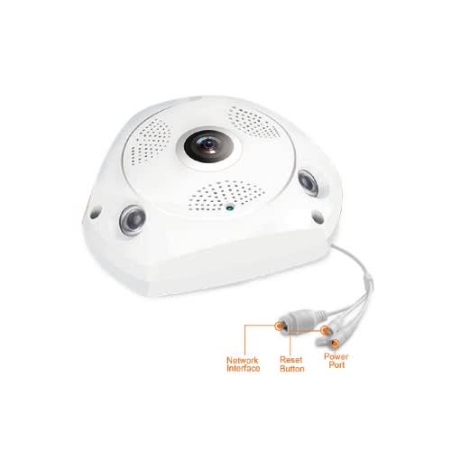 Wide Angle 360 Degree Vr Cam Panoramic Ahd Ptz Ip Camera Konga