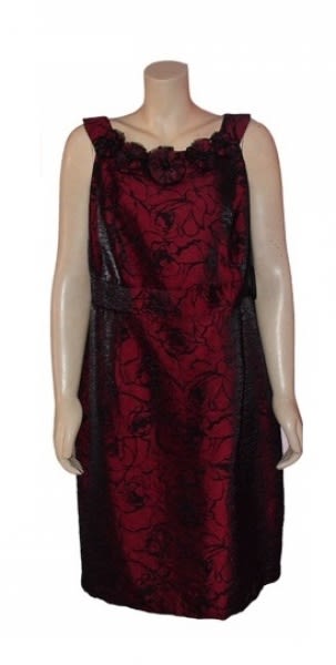 Dressbarn Collection Wine Flowered Dress Konga Online Shopping