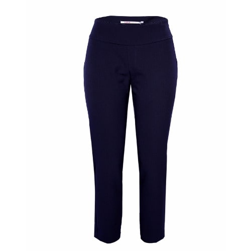 Women's Crop Ponte Pant - Navy Blue | Konga Online Shopping
