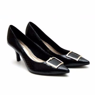 Comfort Plus By Predictions Women S Jane Buckle Pump Brown