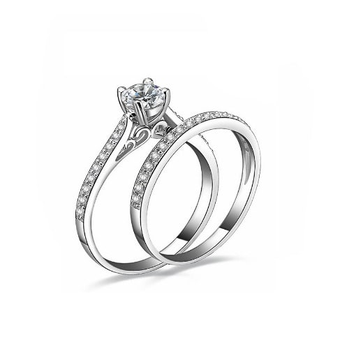 couple wedding rings