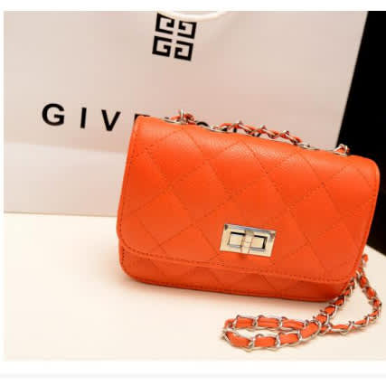 orange cross bag
