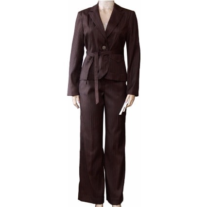pinstriped suits for women