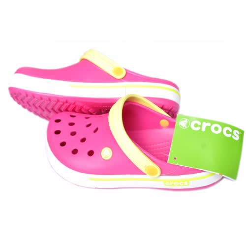 yellow womens crocs