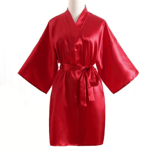 Short 2025 night robe