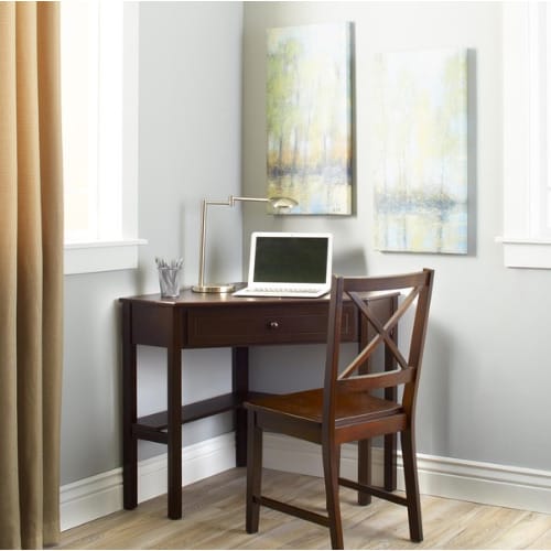 A S Wood Corner Computer Desk Brown Konga Online Shopping