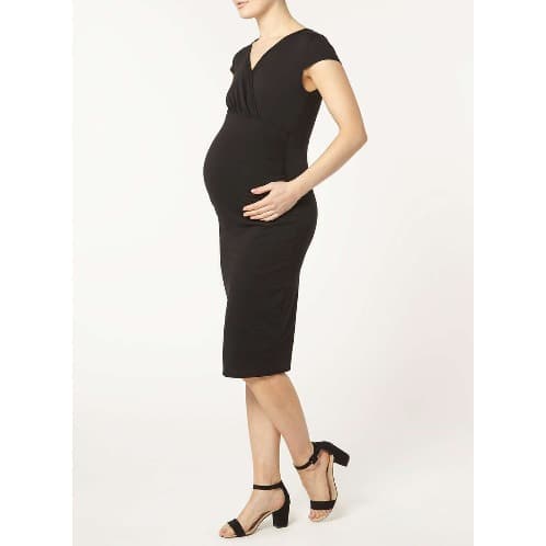 Dorothy Perkins Wrap Ruched Maternity Dress Black Konga Online