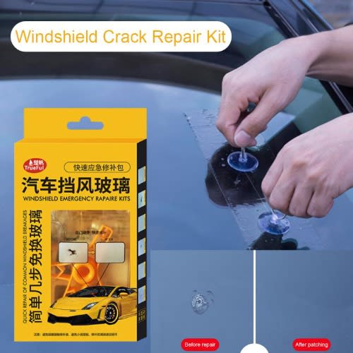 Emergency Windshield Crack Repair Kit Windscreen Repair Kit Resin