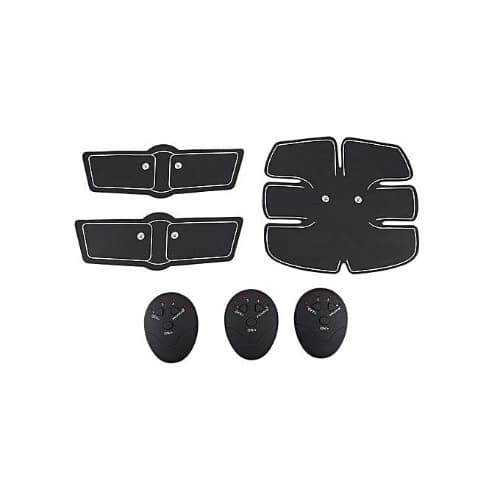 Six Pack EMS Muscle Toning Stimulator Black Konga Online Shopping