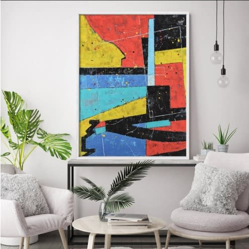 Wall Art Painting Abstract Artwork Painting Framed Konga Online Shopping