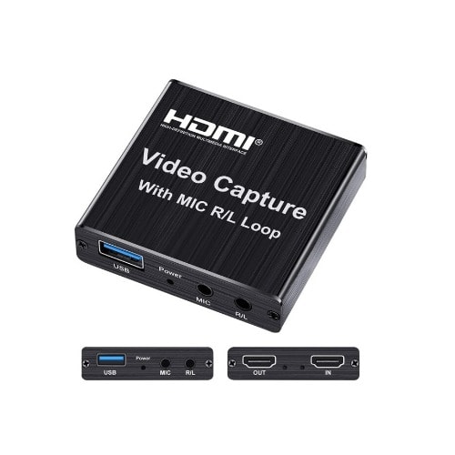 Usb Capture Card Video Capture With Mic R/l Loop Konga Online Shopping
