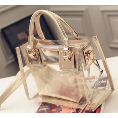 transparent purse