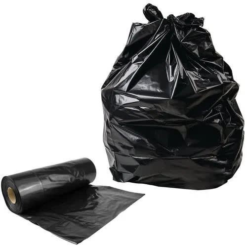 Garbage Bags 50 Pcs,Disposable Trash Bags [45*50cm]Trash Bin Bags Bin Liners  Plastic Trash Bags Black Plastic Bags for Home Kitchen Roll Bedroom Living  Room Office 1Roll : Buy Online at Best Price