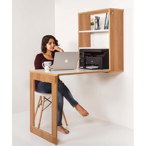 Folding wall mounted study table hot sale