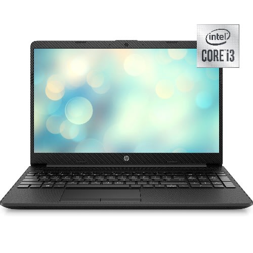 Laptop 15-dw1324nia, Intel Core™ I3-10110U 4GB RAM 1TB, Touchscreen Freedos - Jet Black (3V033EA).