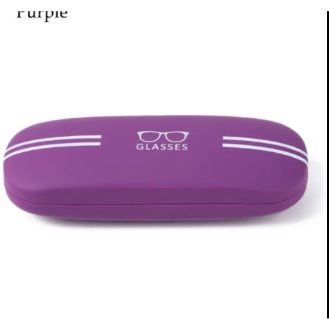 Purple glasses case deals