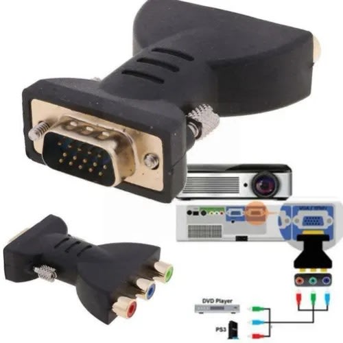 VGA To 3 RCA Adapter -15-pin | Konga Online Shopping