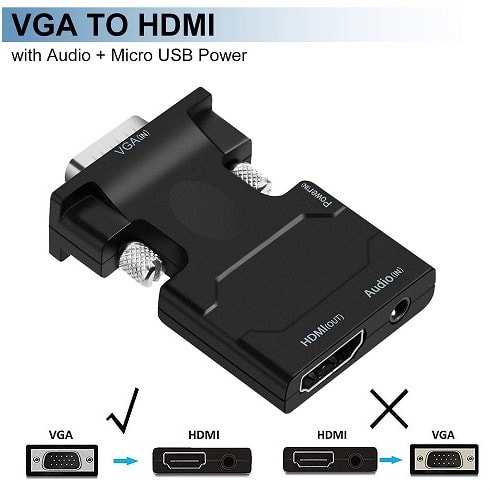 Hook up vga