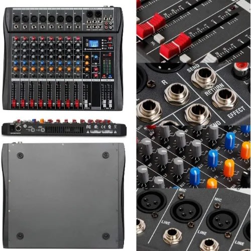 Yamaha Professional 8 Channel Mixer With Bluetooth Effect And Usb ...