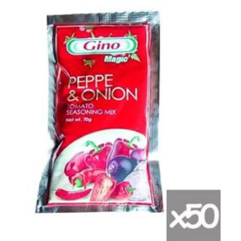 Gino Pepper & Onion Tomato Paste - 50 Pieces - 60g Each | Konga Online ...