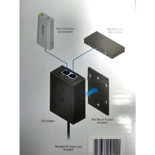 Ubiquiti Poe Adapter 48V - 0.5A | Konga Online Shopping
