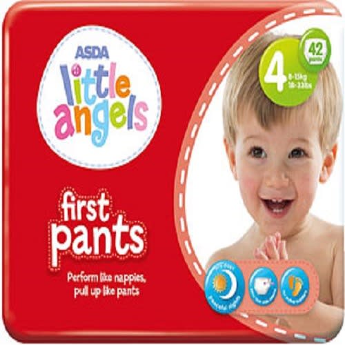 pampers pants size 4 asda