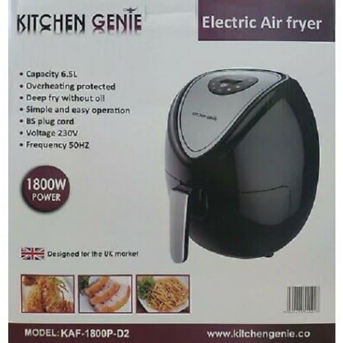 KItchen Genie Air Fryer 6.5L 1800W Konga Online Shopping