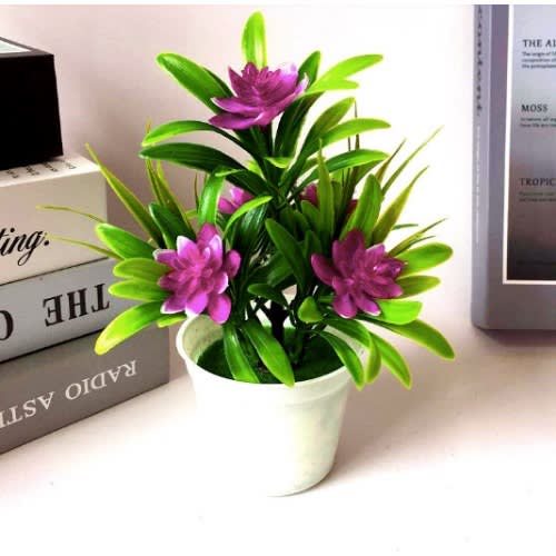 Artificial Small Lotus Flower Plant | Konga Online Shopping