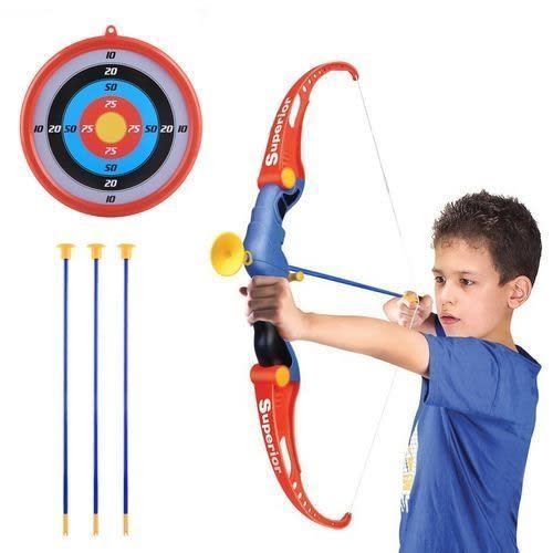 plastic bow and arrow set