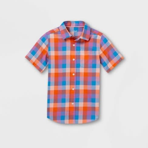 Cat and jack boys shirts sales