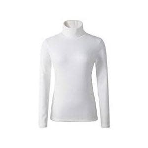 White shirt deals with turtleneck