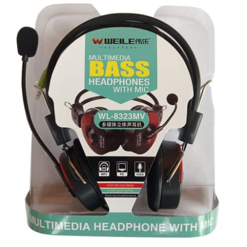 multimedia headphone with mic