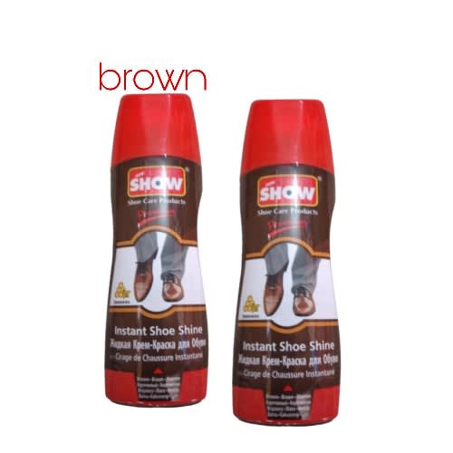 Instant shoe shine liquid store