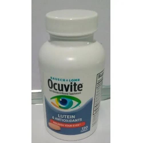 Ocuvite Eye Vitamin & Mineral Supplement 120sgel Konga Online Shopping