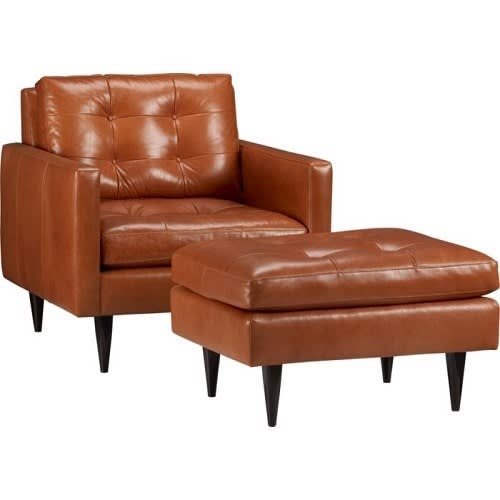O2 Petrie Leather Arm Chair With, Petrie Leather Sofa