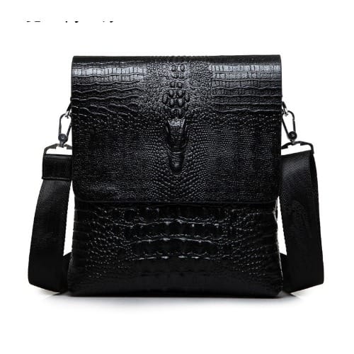 Crocodile cheap messenger bag