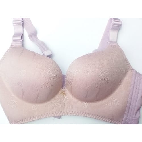 Fashion By Lv Ladies Comfort Push Up Bra Lilac 34 75b Konga