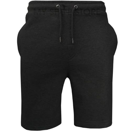 black short joggers