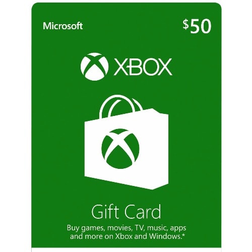 Xbox 50 Gift Card Konga Online Shopping